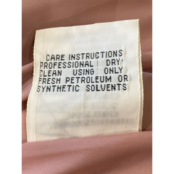 Vintage Sno Down Womens Quilted Full-Length Winter Coat W/ Button-Up Front & Hig - Picture 11 of 11